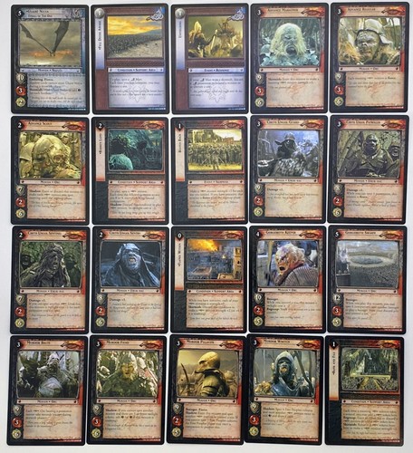 Decipher Lord of the Rings TCG: Mount Doom Common/Uncommon Set NM-LP (C) - Picture 4 of 5