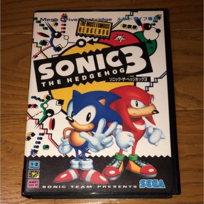 Sega Mega Drive Sonic 3 The Hedgehog from Japan F/S used | eBay