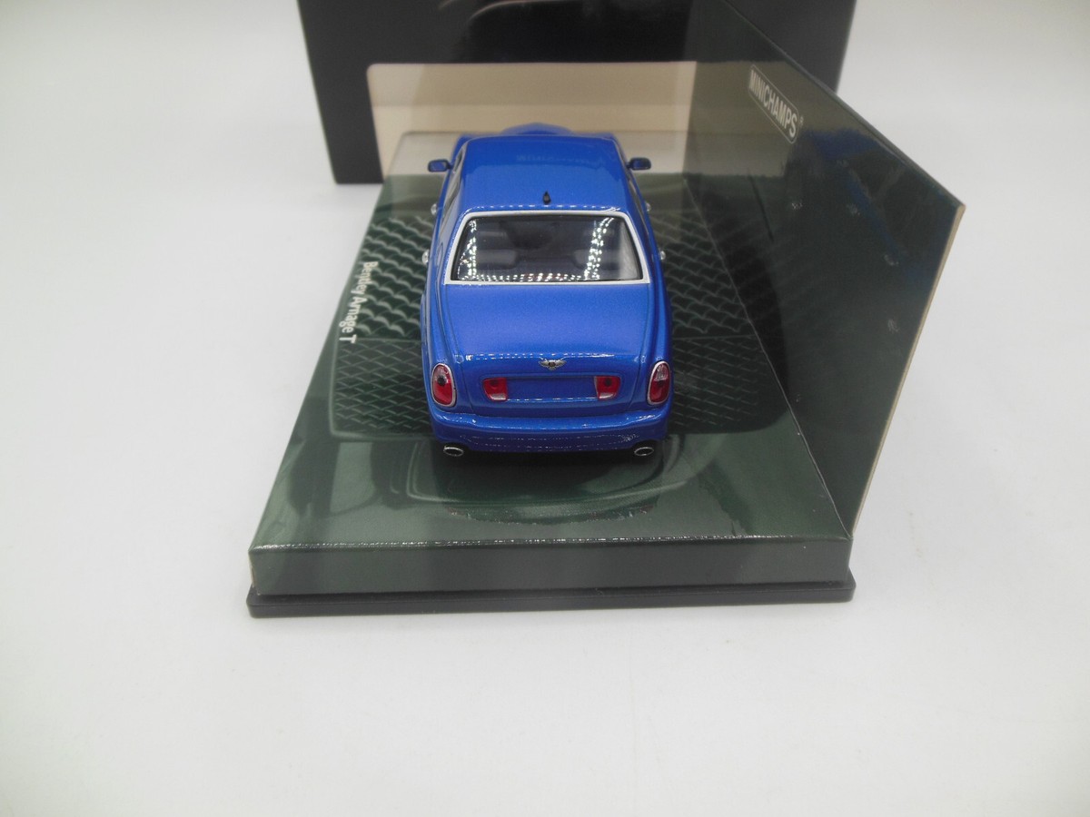 Minichamps 436 139070 Bentley Arnage T in Metallic Blue 1:43 Scale