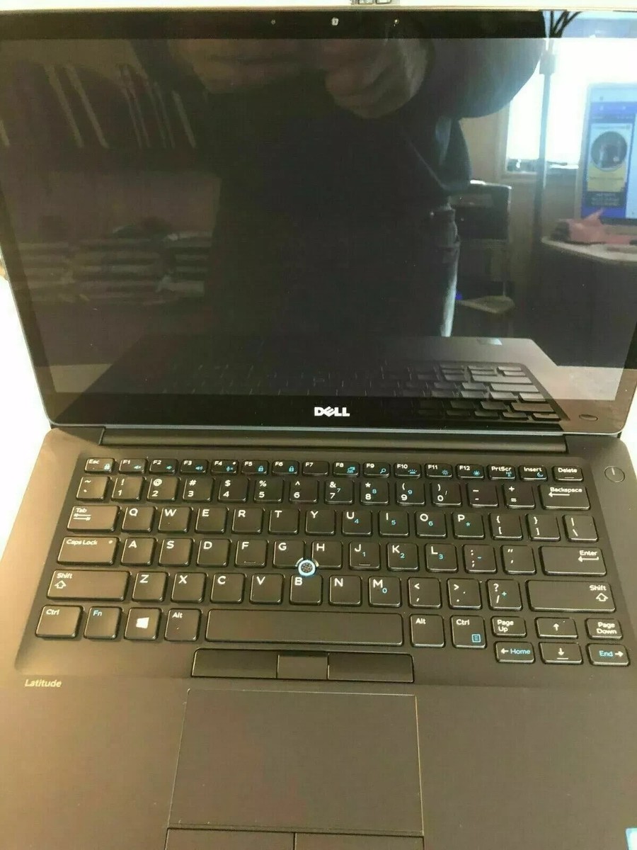 Dell Latitude 7290 laptop Intel i7-8th 8GB ram 256GB SSD Webcam