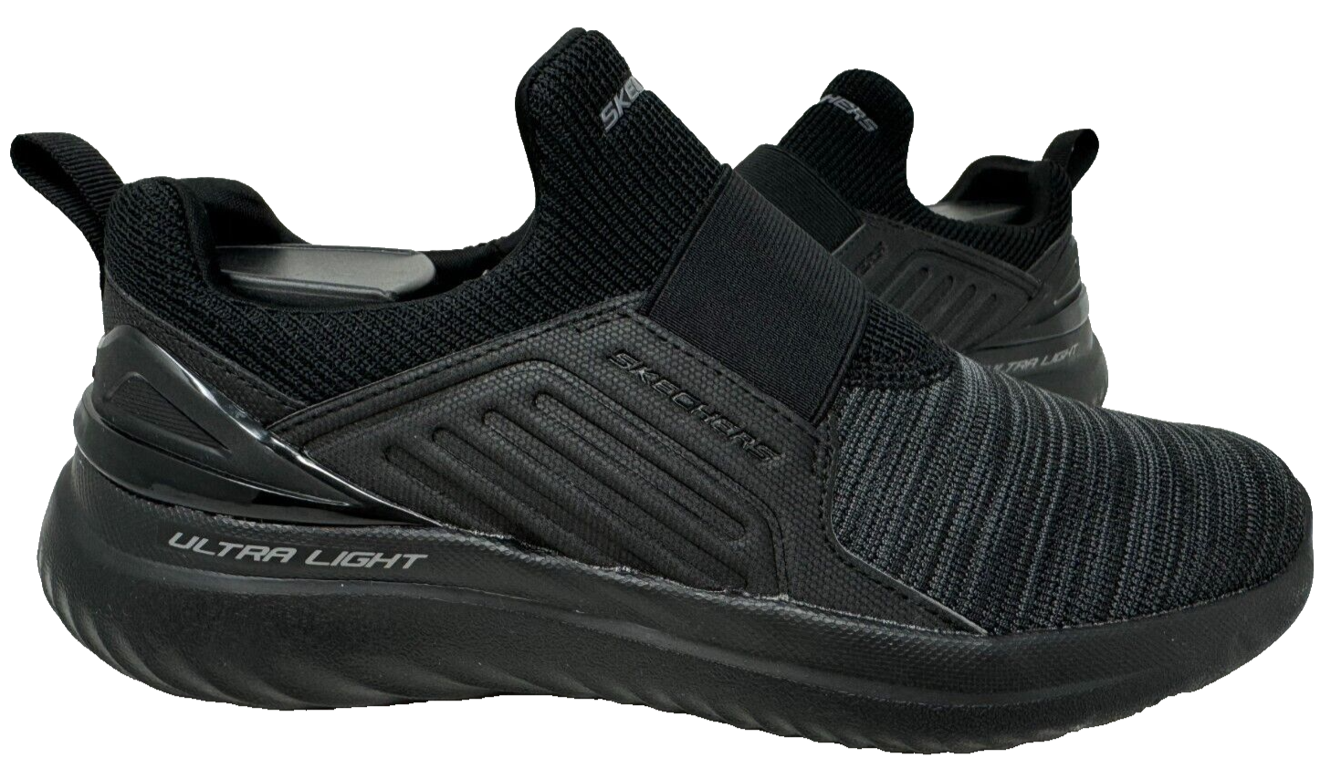 Skechers Men's Bounder 2.0 Slip On Walking Shoes Black #232676 Size:9.5 186H
