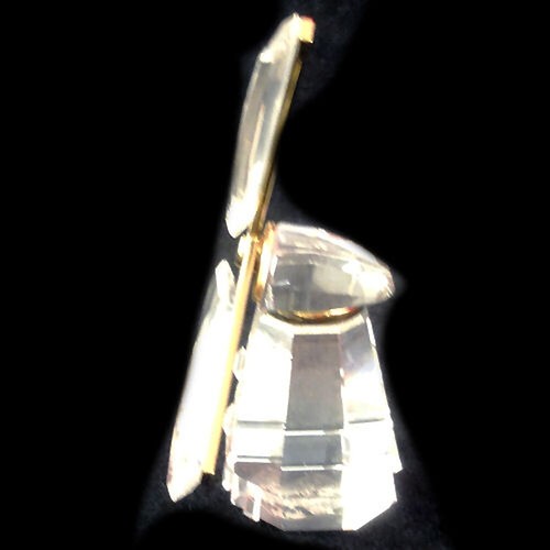 SWAROVSKI WINDMILL Figurine Crystal 2.75" tall NEW IN BOX Made in Austria #266-3 - Picture 2 of 3