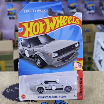HOT WHEELS NISSAN SKYLINE 2000GT-R LBWK 2024 Series THEN AND NOW