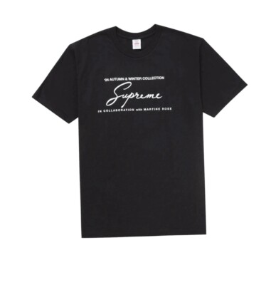 【新品 未使用】Supreme Martine Rose ゲームシャツ In-hand Supreme Martine Rose Tee Black Size: XL | eBay