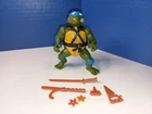 Vintage 1988 Teenage Mutant Ninja Turtles Figure TMNT Leonardo Leo Playmates