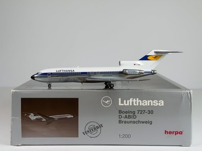 Lufthansa Boeing 727-100 1:200 Herpa D-ABID (550789)