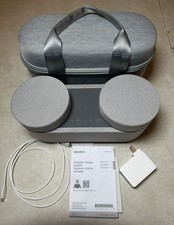 Sony HT-AX7 Portable Theater System Speaker Grey with Cary Case