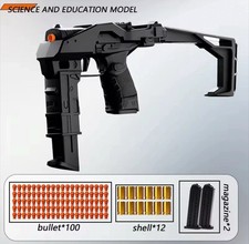 NEW Realistic Kids Toy Gun Soft Bullet Pistol w/ Ejecting Soft Bullets  Shells