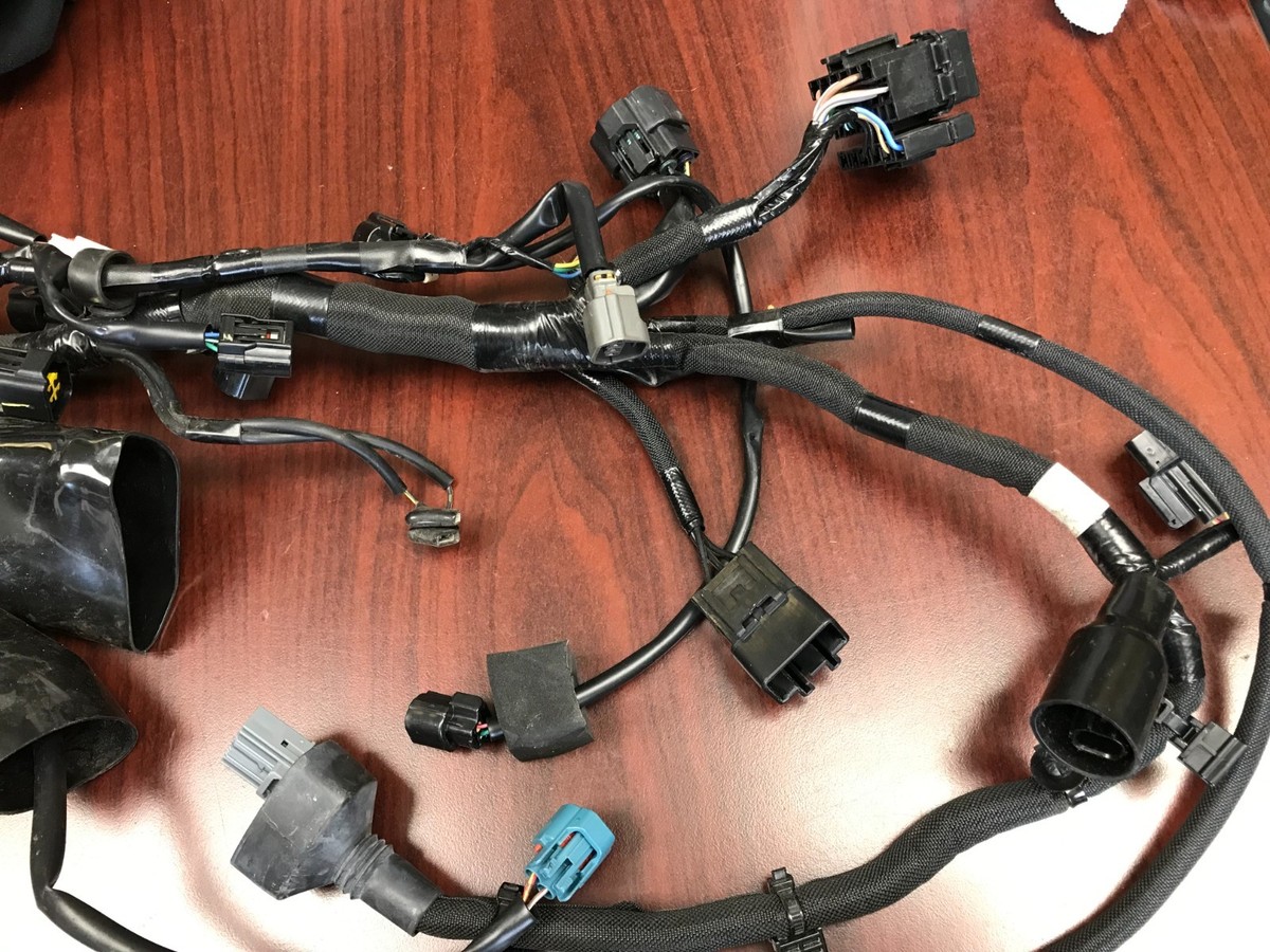 Kawasaki Ninja ZX6R 24 25 ABS Wire Harness Wiring - EXCELLENT LIKE