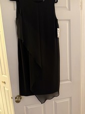 Women Dress Sheer S 6 high löw on the sides.￼Black One Day Sale Fri 6/12 Final!