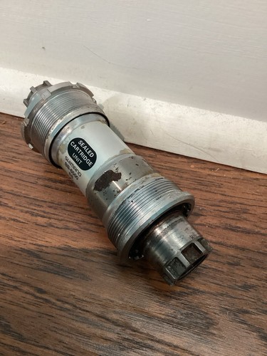 Vintage Shimano Ultegra BB-6500 Bottom Bracket 109.5 OCTALINK V1 68 English - 第 2/3 張圖片