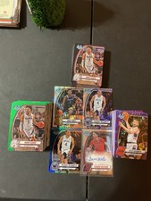 2024-25 BOWMAN CHROME U HUGE PARALLEL 127 LOT-GREEN SHIMMER/BLACK WAVE/PURPLE