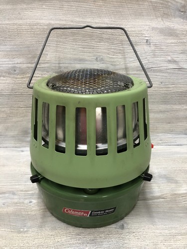 Vintage Coleman Green 513A Catalytic Heater-Untested