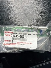 Oem Toyota Side Door Emblem Hybrid New Chrome Part Number 75445-0r010