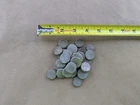 PURE Nickel Anodes Inco s Rounds, 1 pound quantity