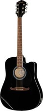 Fender chitarra acustica elettrificata FA-125CE Black 4/4