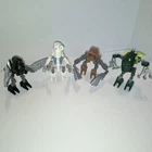 LEGO Bionicle Lot Of 4, Piruk, Kazi, Toa Metura Voya Nui Matoran.