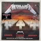 Metallica Master of Puppets 2LP 45 RPM Series (2008, Warner Bros) SEALED w/ Hype