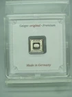 1 g .999 Fine Silver Geiger Bar