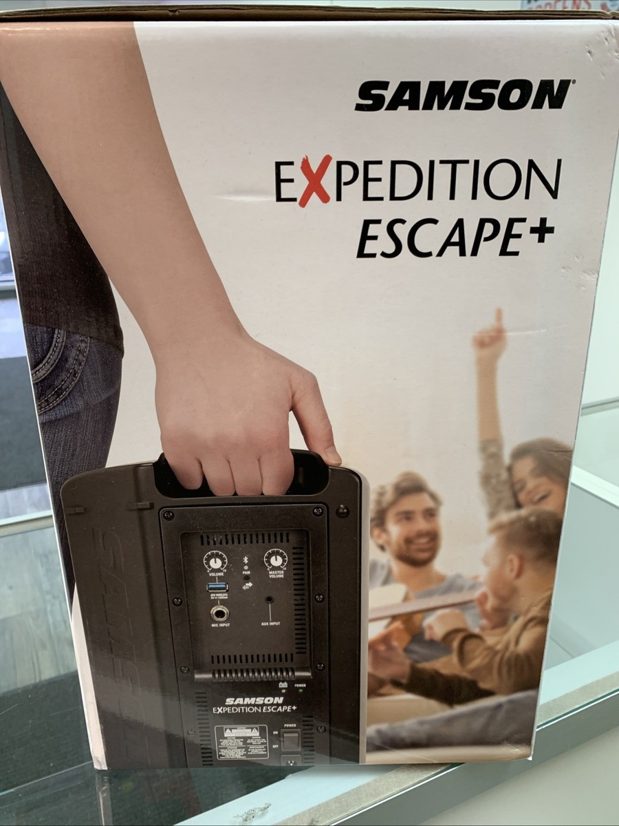 Samson Expedition Escape Portable PA System Rechargeable Bluetooth