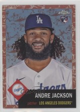 2022 Topps Chrome Platinum Anniversary 14/75 Andre Jackson #391 1eu3