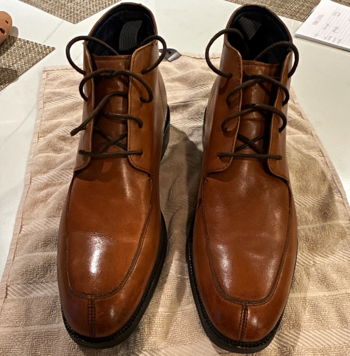Cole Haan Lace Up Brown Boots for Men for Sale | Shop New  display picture 1