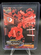 2025-26 UD Series 1 Hockey C-105 UD Canvas Young Guns Sam Rinzel - Blackhawks