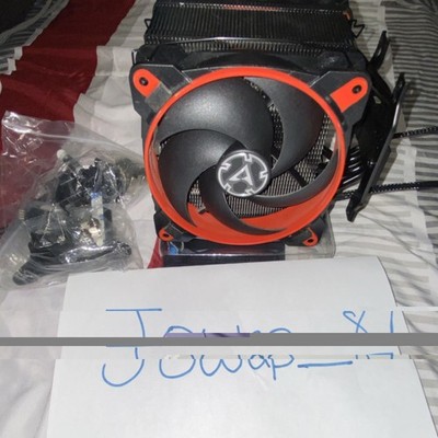Freezer 34 Esports Duo CPU Fan Air Cooler w/ Mounting Hardware Black/Red