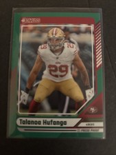 2024 Donruss Press Proof Green #223 Talanoa Hufanga