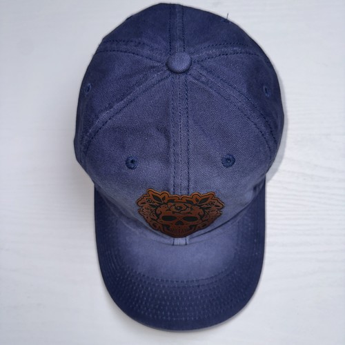 Scull With Flowers Women’s Baseball Hat - Port Authority - Blue - One Size - Picture 5 of 9