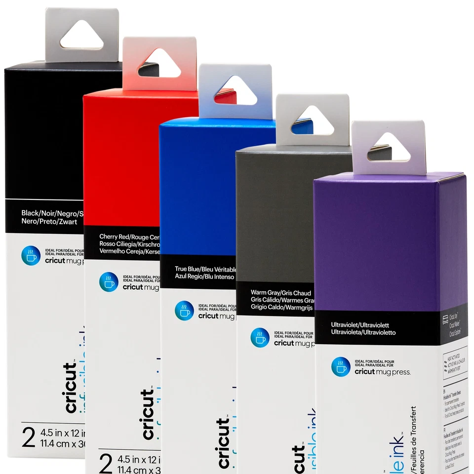 Cricut Joy Infusible Ink Transferbogen - 2 Bogen 11,4 x 30,5 cm