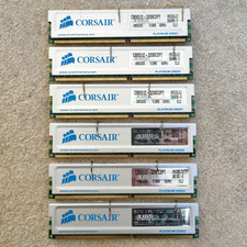 Corsair Platinum Series (512MB) DDR-400 PC-3200 184-Pin DIMM RAM Set of 2