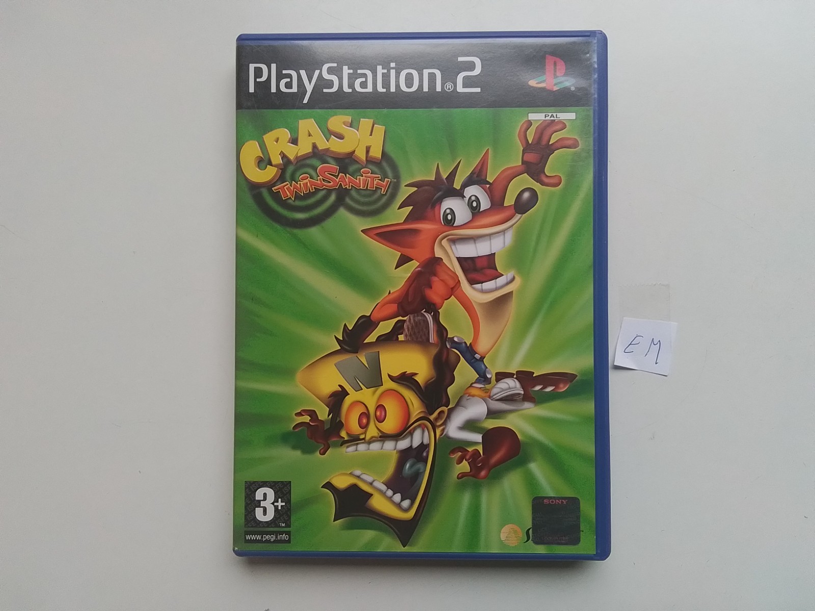 Crash TwinSanity sur Playstation 2 PS2 !!!