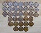 1909 (P) Lincoln Wheat Cents / 34 Coins / FedEx FS / 209993_34k