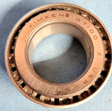 TIMKEN TAPERED ROLLER BEARING M/N: 07100 BORE: 1" WIDTH: 9/16"