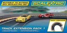 Neu verpackt C8510 Scalextric Sportbahn Rennkurven Erweiterungspaket 1