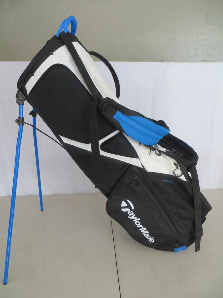 2024 TaylorMade Flextech Crossover 灰色 14 路支架包双肩带 — 第 3/4 张图片