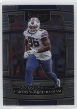 2021 Panini Select Concourse Carlos Basham Jr Carlos Boogie Basham #92 8sq