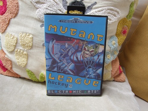 C33/25/8/25 SEGA MEGA MEGADRIVE - GENUINE CARTRIDGE - MUTANT LEAGUE HOCKEY