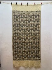 Vintage Beautiful Hand Embroidered Pashmina Shoulder Shawl 185x90 Cm