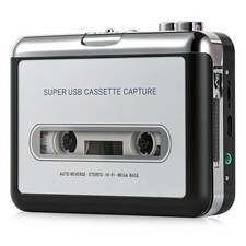 Portable Cassette Tape Player Recorder To MP3 Converter Software USB Battery