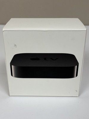 Apple TV 3rd Gen A1469 Rev A 1080p HD Media Streamer - Complete In Box CIB Works