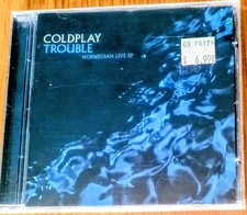 Coldplay - Trouble - Norwegian Live EP - CD Rare Import 2001 EMI Good