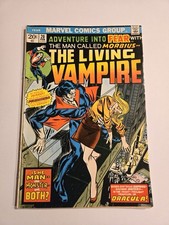 Adventure into Fear #20: The Living Vampire (1974) - Marvel Comics