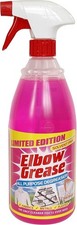 Elbow Grease Pink All-Purpose Degreaser Spray 1L – Kitchen, Bathroom, Outdoor, 6.99 per litre