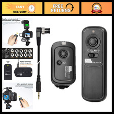 Wireless Remote Shutter Release for Nikon Cameras - 2.4GHz, 262ft Range, Pixel C