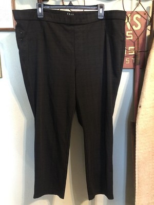 Ladies ''d a-s h'' Size 3X Black Pull On Jeans Style Pants