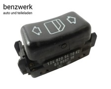 Mercedes W124 Schalter Fensterheber ORIGINAL 1248209410 ✔️