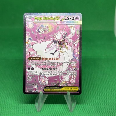 Pokémon Ascended Heros Mega Diancie EX SIR  282/217 NM