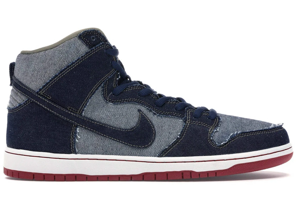 MEDICOM × NIKE SB REESE 抽選限定 400% Nike Reese Forbes x SB Dunk High Denim for Sale | Authenticity